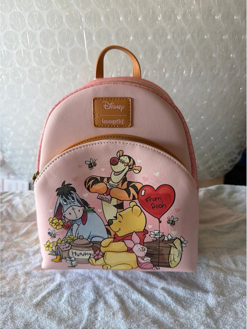 Loungefly Disney Winnie The Pooh Valentine's Day Mini Backpack NWT